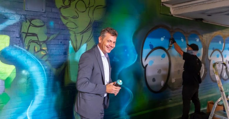 Graficiarze zjechali do Bytomia. Przejście pod dworcem kolejowym zyskało nowy wygląd