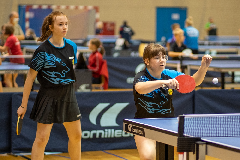 Sukces zawodniczek w tenisie stołowym