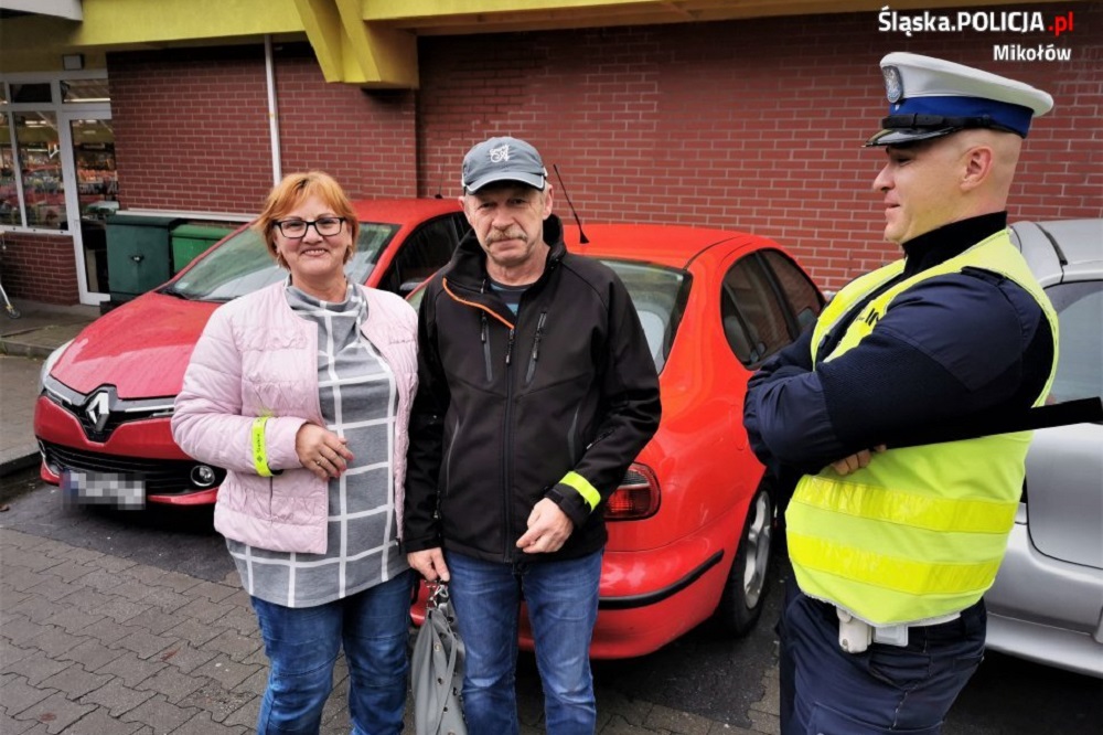 Policyjny dzień odblasków w Mikołowie