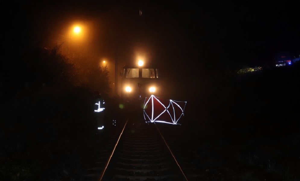 Nieszczęśliwy wypadek na torach