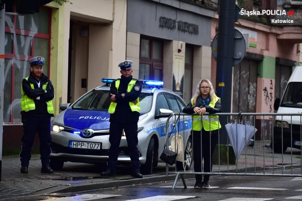 Śląscy policjanci zabezpieczali XII Silesia Marathon