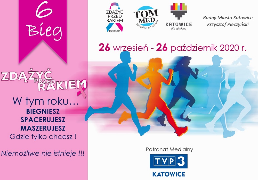 Weź udział w 6. edycji biegu "Zdążyć przed Rakiem"!