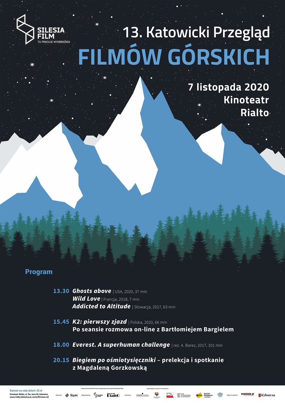 Przed nami 13. Katowicki Przegląd Filmów Górskich!