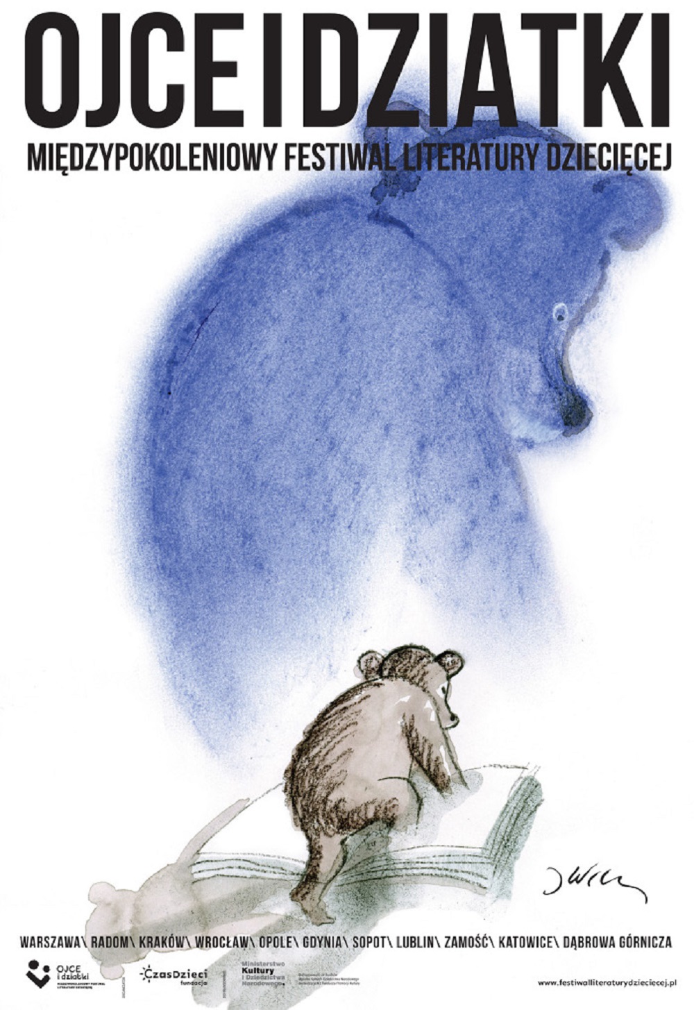 Ojce i Dziatki w Miejskiej Bibliotece Publicznej - obchody Festiwalu Literatury Dziecięcej