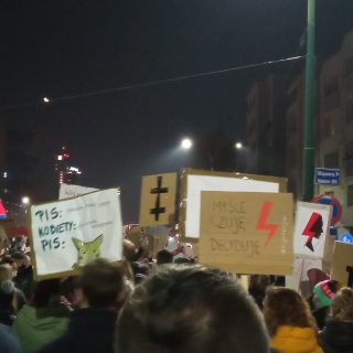 Protest Kobiet w Katowicach 1