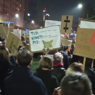 Protest Kobiet w Katowicach 2