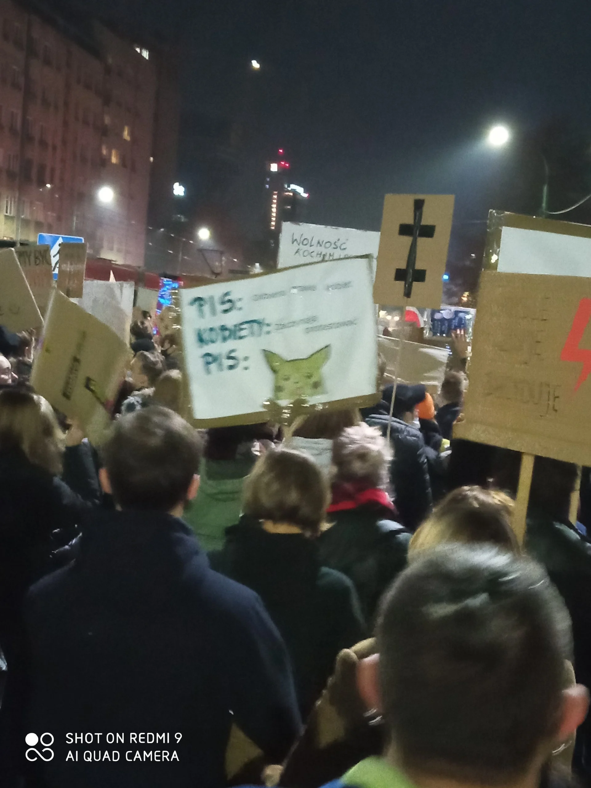 Protest Kobiet w Katowicach 2