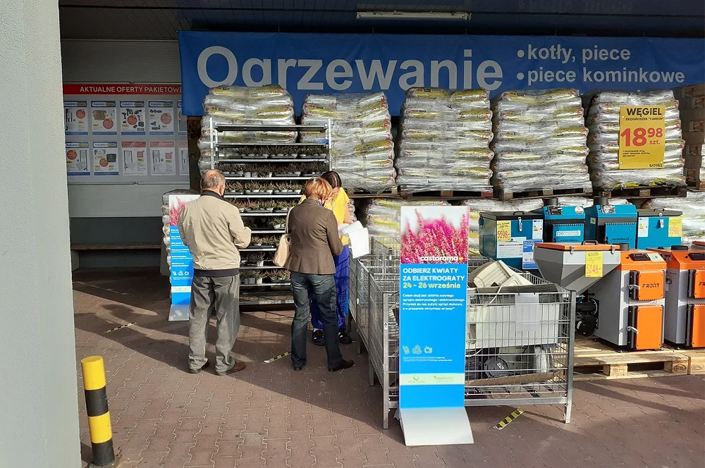 Podsumowanie akcji "Kwiaty za elektrograty" - zebrano imponujące 612 ton elektroodpadów