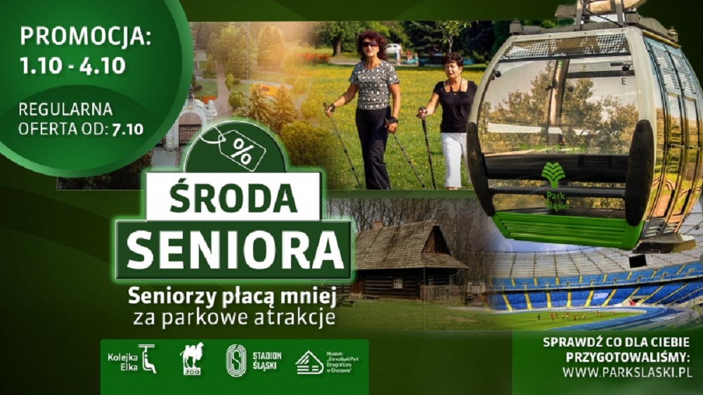 Październik dla Seniora w Parku Śląskim!