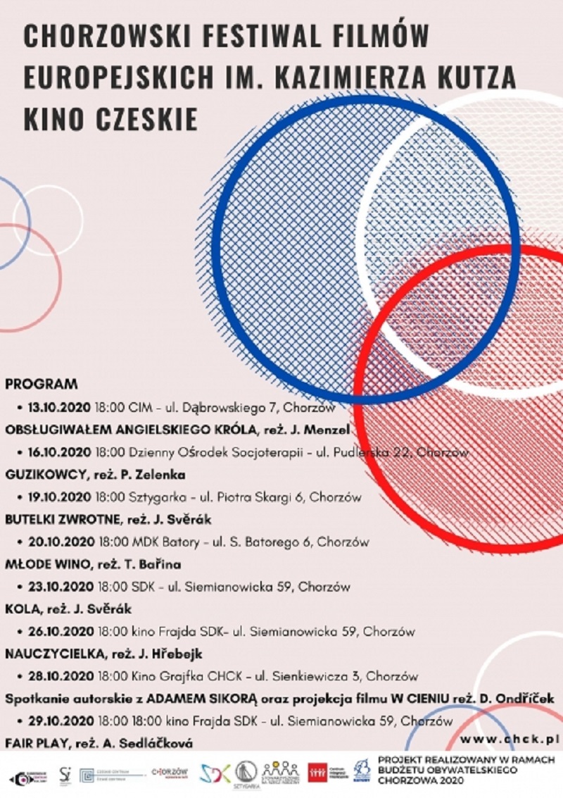 ChCK zaprasza na Chorzowski Festiwal Filmów Europejskich