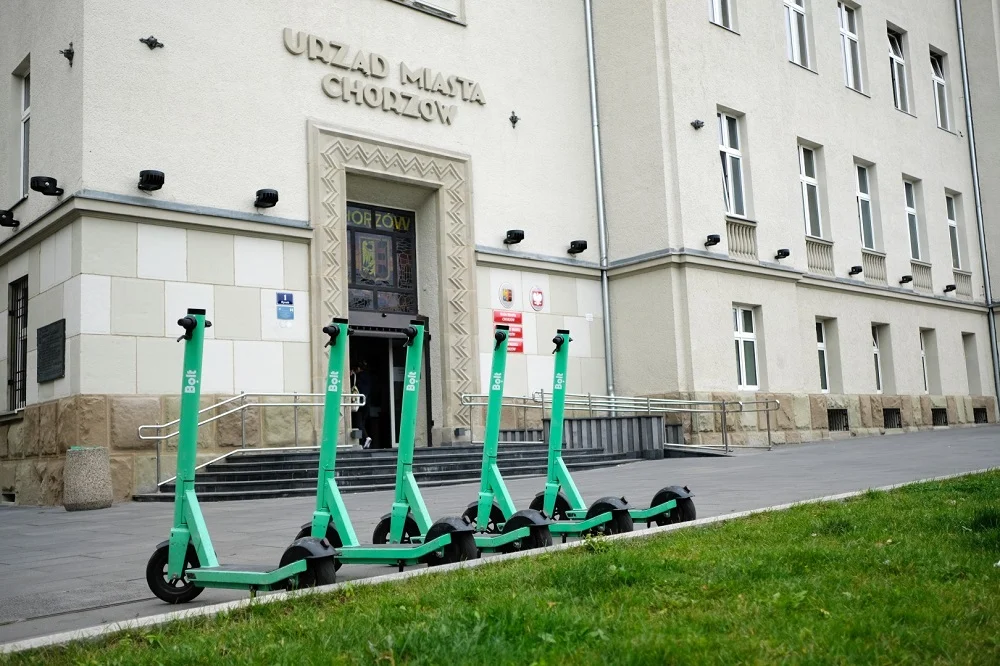 Przez Chorzów na elektrycznych hulajnogach!
