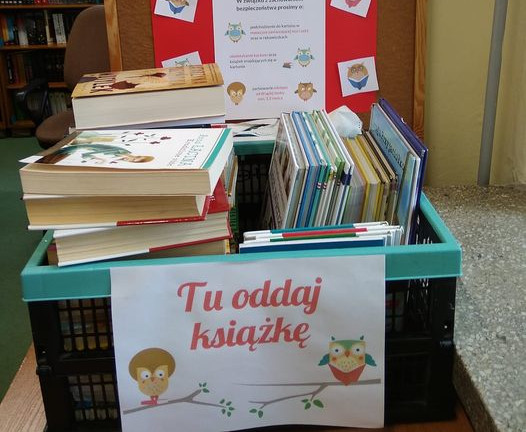 Oddaj książkę - stwórz bibliotekę - zainspiruj innych!