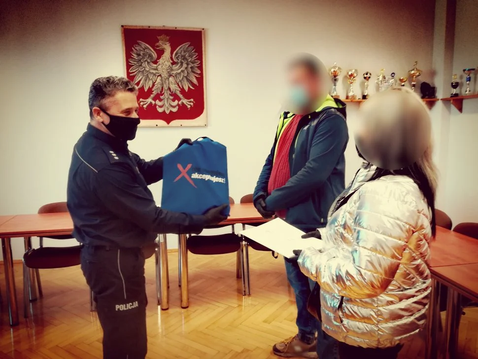 Komendant podziękował za wzorową postawę obywatelską