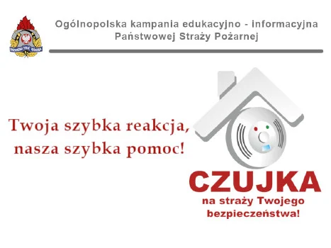 Ruszyła kampania "Czujka na straży twojego bezpieczeństwa"!