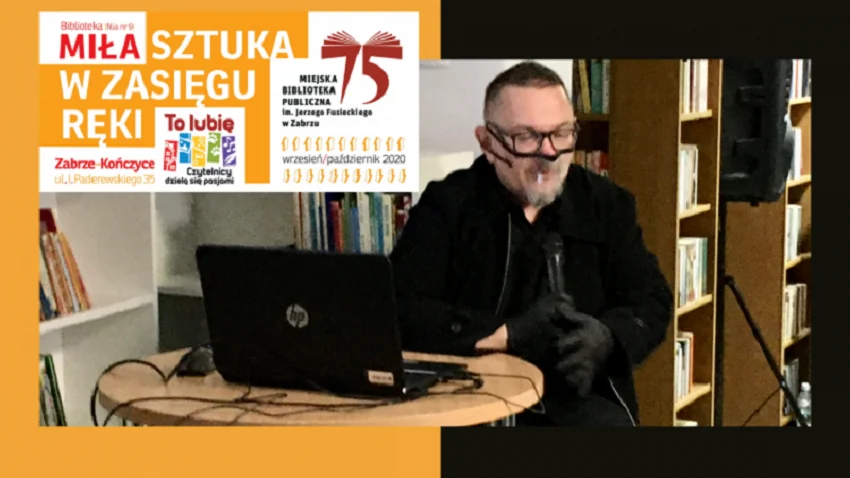 Spotkanie "Sztuka w zasięgu ręki" w Miejskiej Bibliotece Publicznej