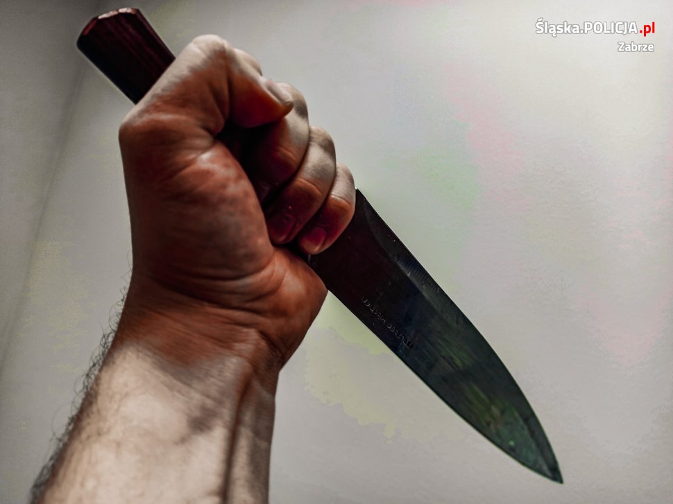 Awantura domowa z użyciem noża. Interweniowała policja