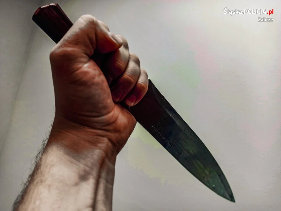 Awantura domowa z użyciem noża. Interweniowała policja