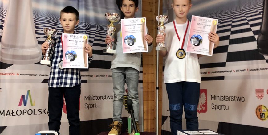 Zabrzanin mistrzem Polski w szachach klasycznych do lat ośmiu