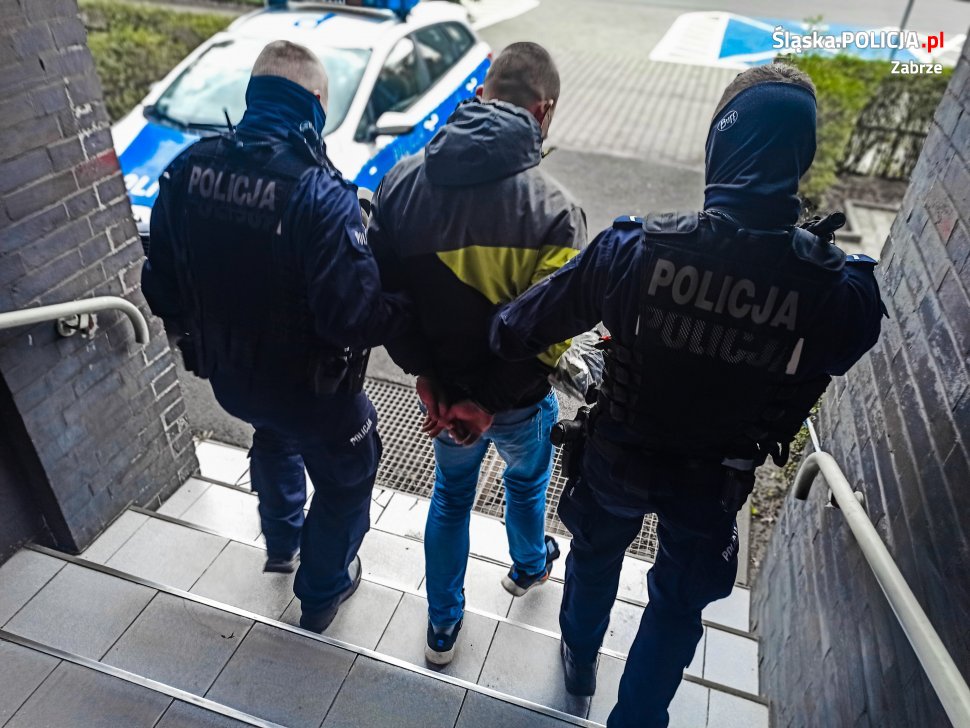 28-letni stalker zatrzymany. Mężczyzna znęcał się nad partnerką