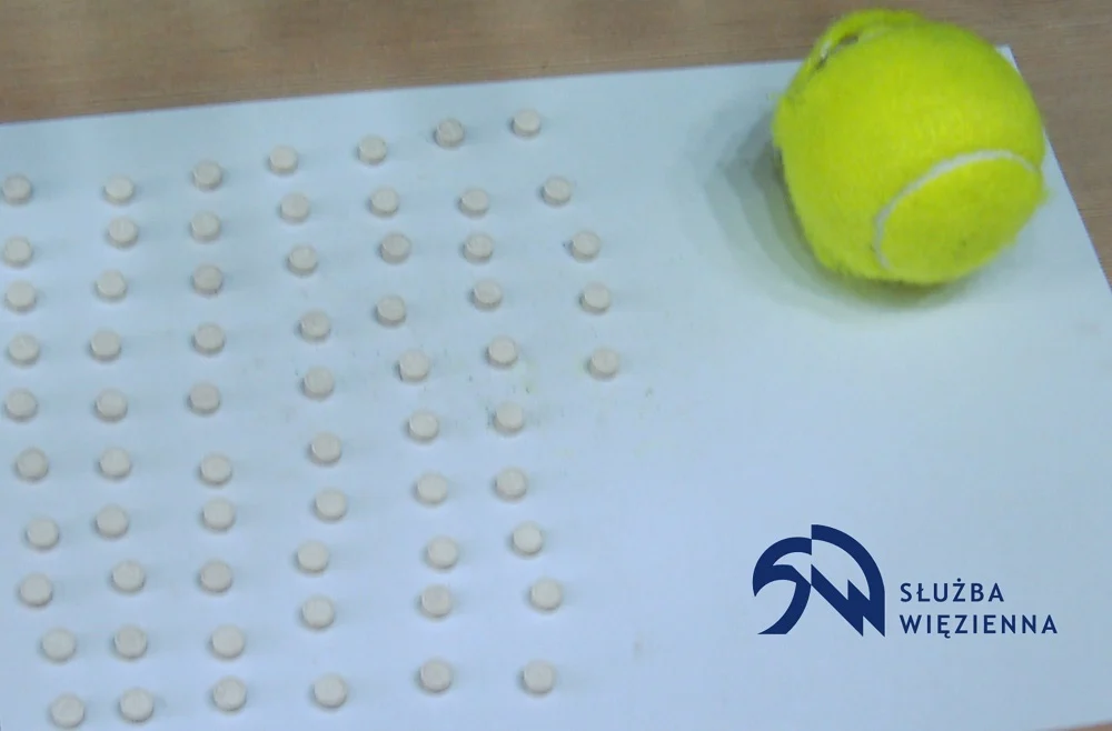 (Nie)zwykła piłeczka tenisowa. Udany przechwyt funkcjonariuszy z Zakładu Karnego Zabrze