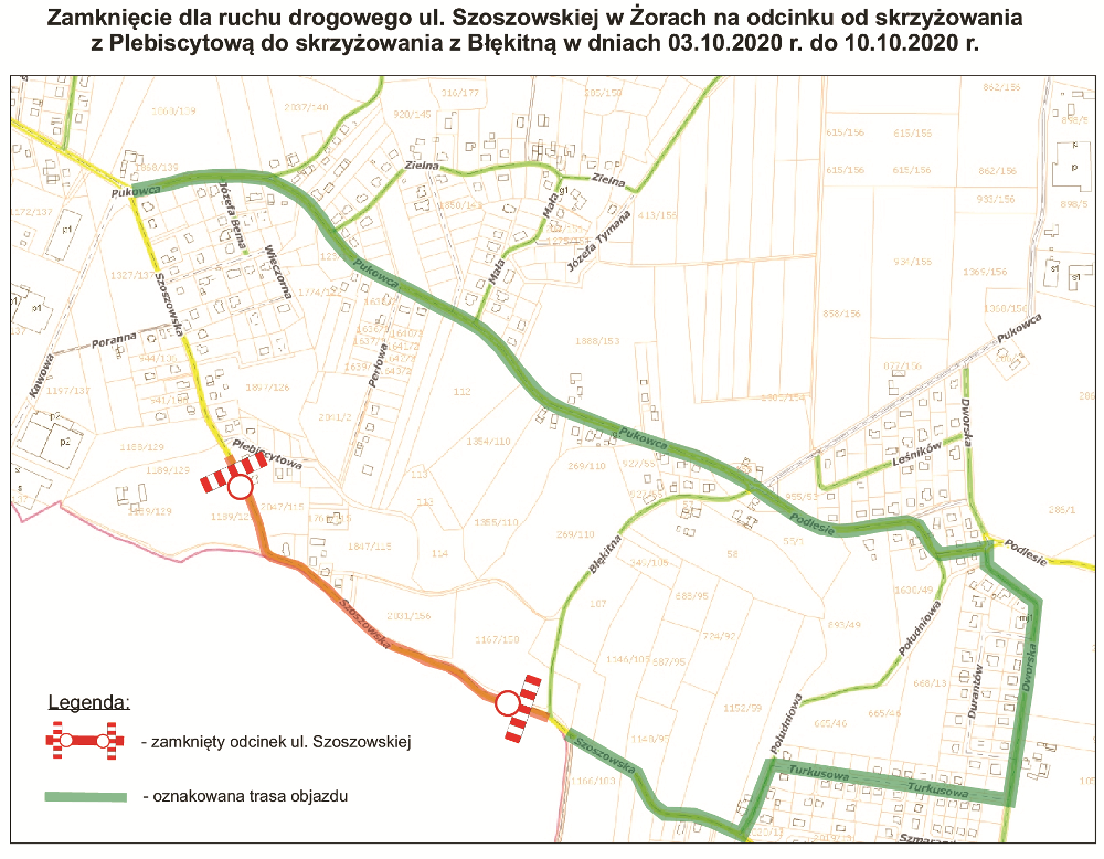 Trwa remont ul. Szoszowskiej. Uwaga, będą utrudnienia w ruchu!