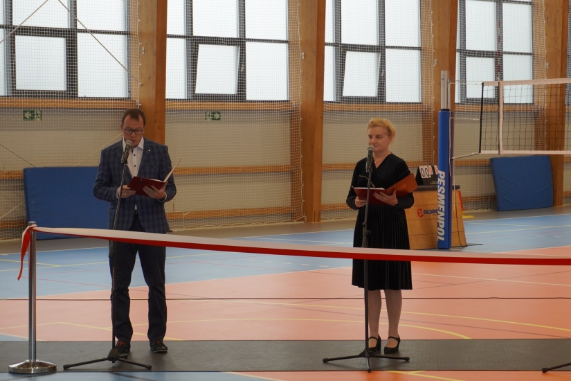 Za nami uroczyste otwarcie hali sportowej w Zespole Szkół nr 1