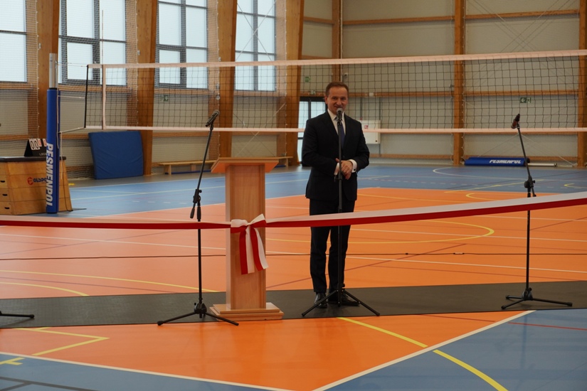 Otwarcie hali sportowej w Zespole Szkół nr 1 12