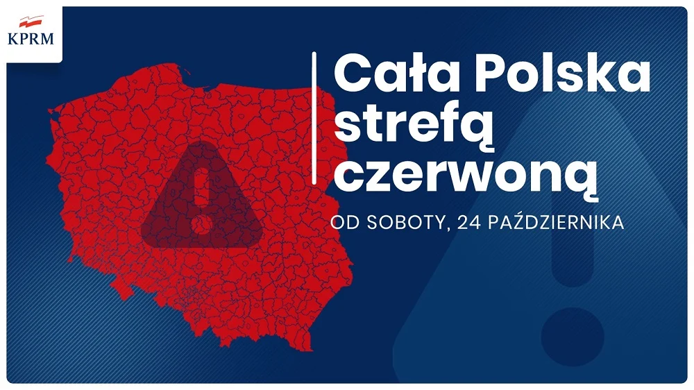 Premier: cała Polska od soboty strefą czerwoną [trwa konferencja prasowa]