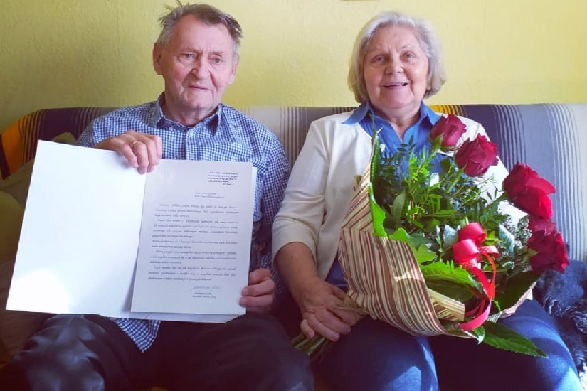 Żorskie małżeństwa obchodziły Żelazne oraz Diamentowe Gody