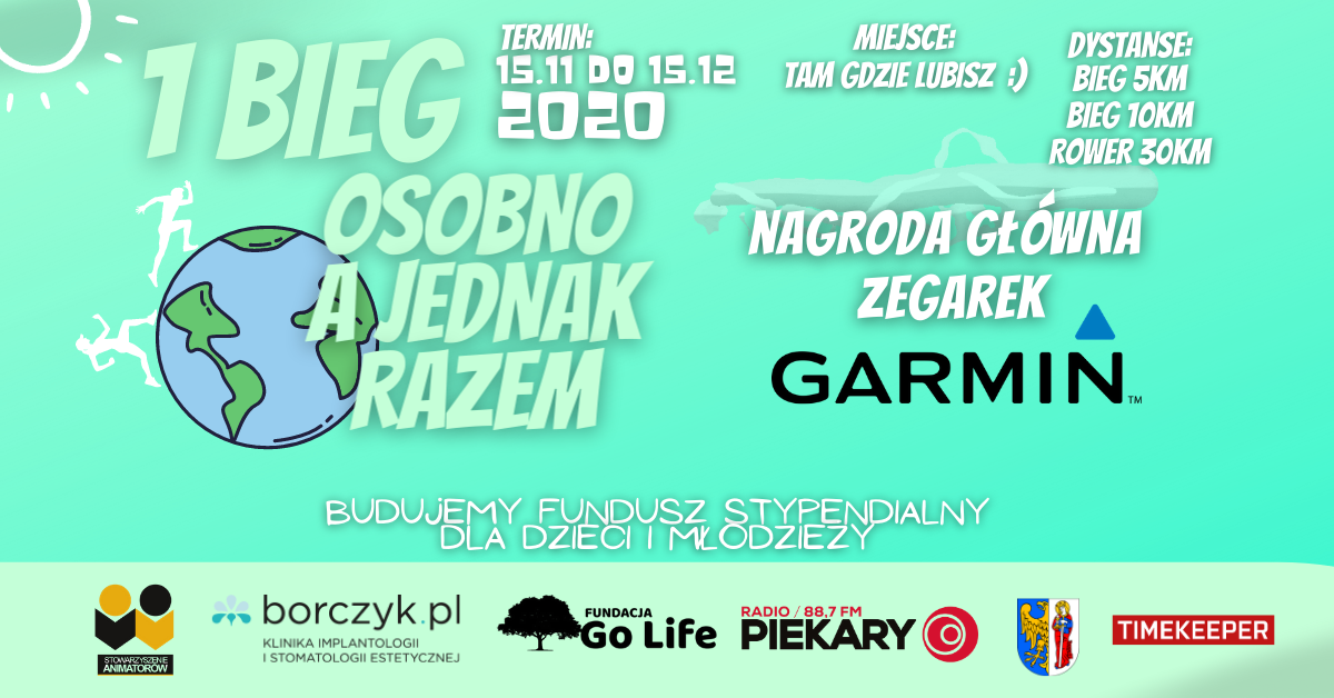 I Bieg "Osobno a jednak razem" - charytatywna impreza sportowa