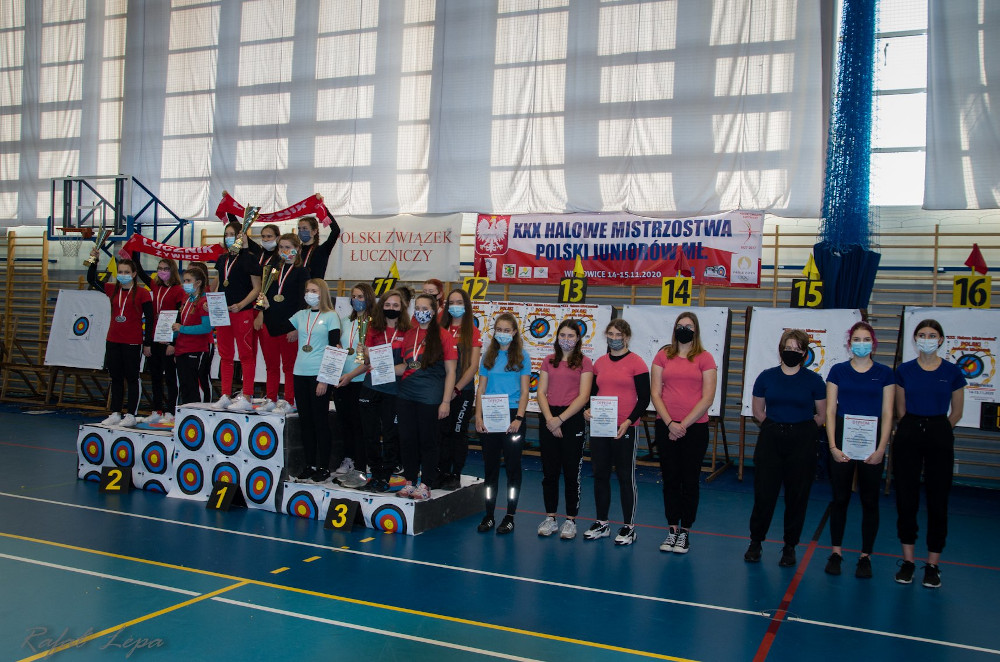Rudzcy łucznicy na XXX Halowych Mistrzostwach Polski Juniorów Młodszych