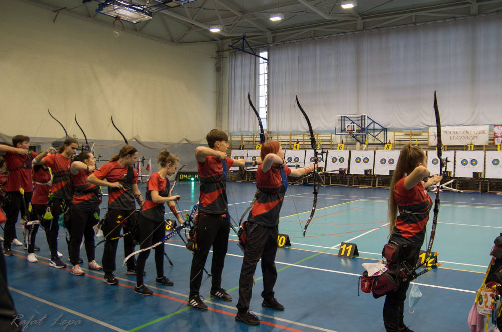 Rudzcy łucznicy na XXX Halowych Mistrzostwach Polski Juniorów Młodszych