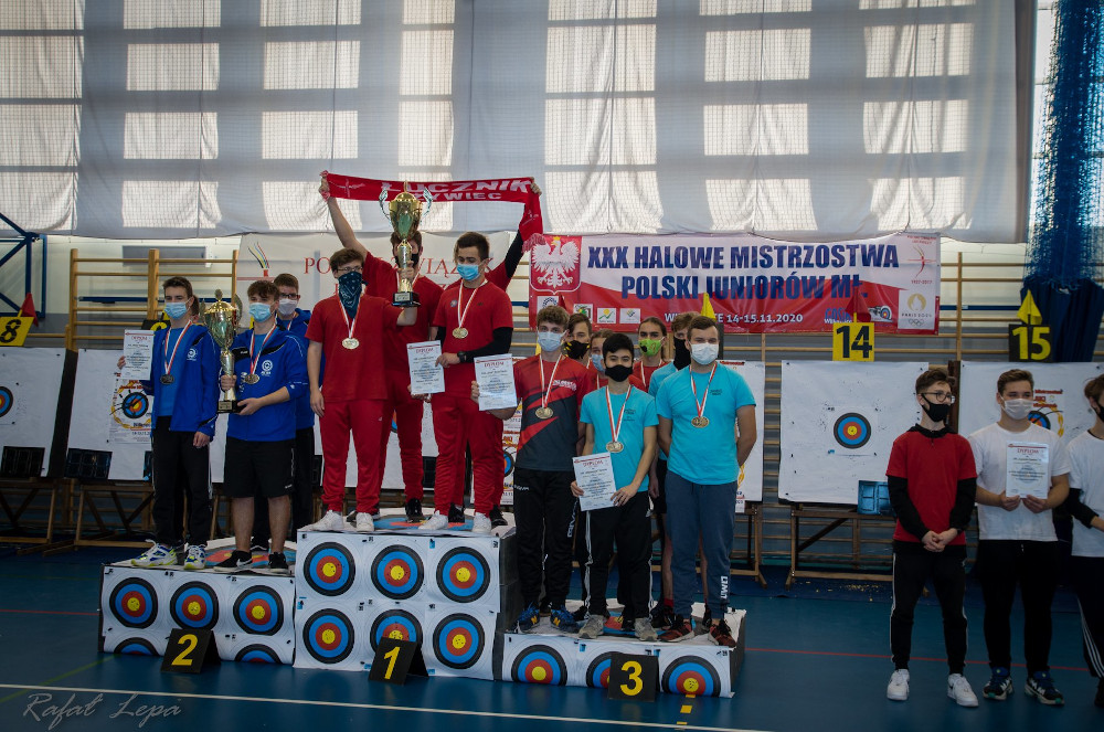Rudzcy łucznicy na XXX Halowych Mistrzostwach Polski Juniorów Młodszych
