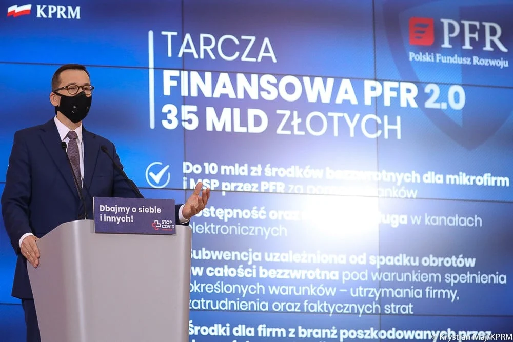 Premier: do 40 mld zł dla przedsiębiorców i kultury w Tarczy 2.0