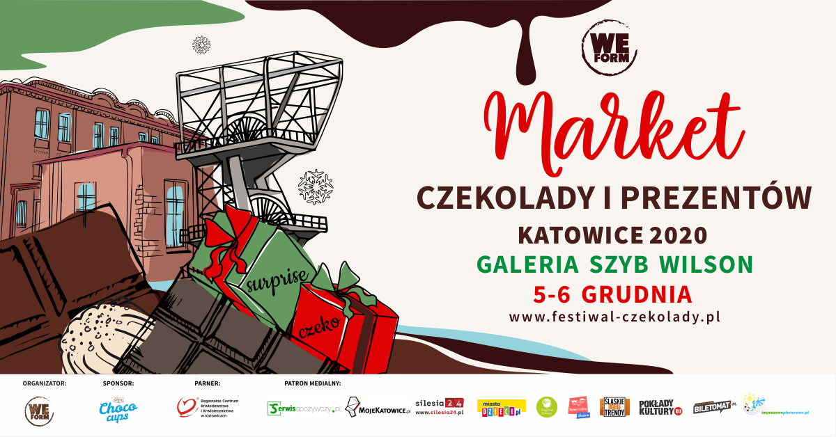 Święta bez Czekolady? Nie istnieją! Market Czekolady i Prezentów w Szybie Wilson