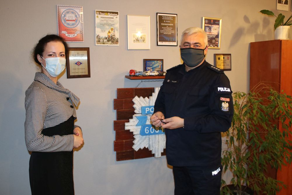 Nowe auto dla piekarskiej policji