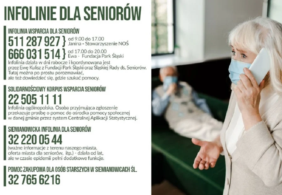 Infolinia "Chwila dla seniora"