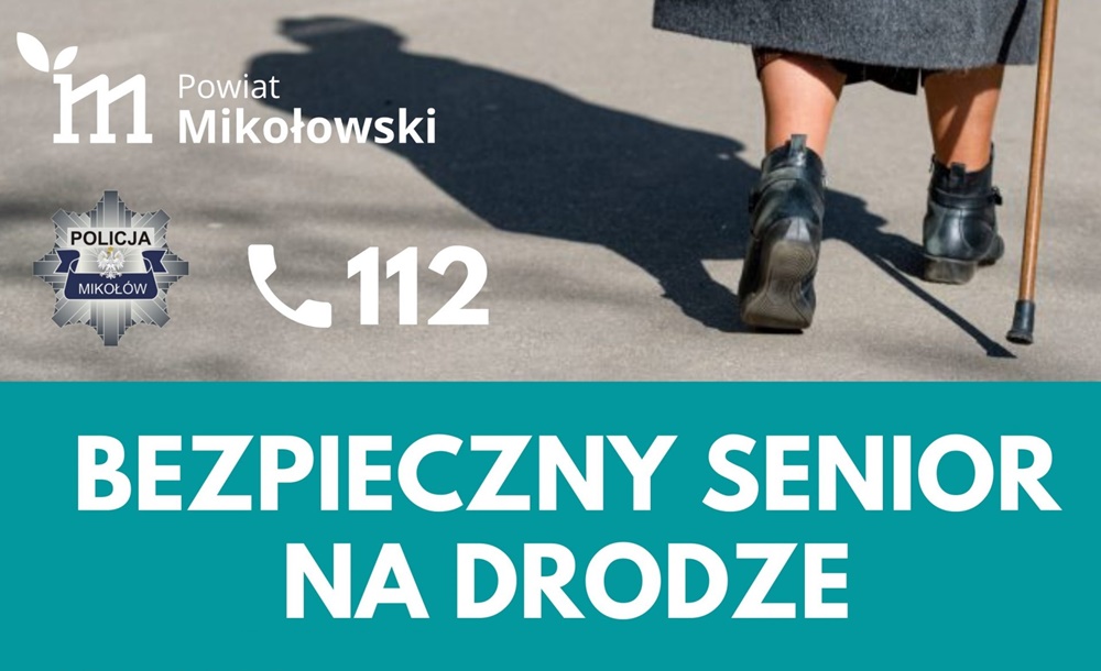 Bezpieczny senior na drodze