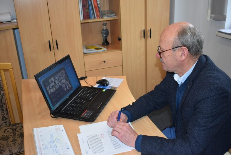 Wideokonferencja samorządowców z wojewodą