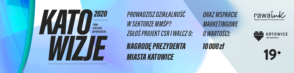 Katowizje 2020 - wystartował konkurs dla przedsiębiorców z sektora MMŚP