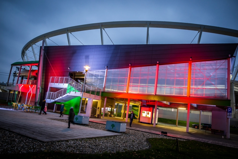 Park Śląski rozbłysnął w barwach narodowych