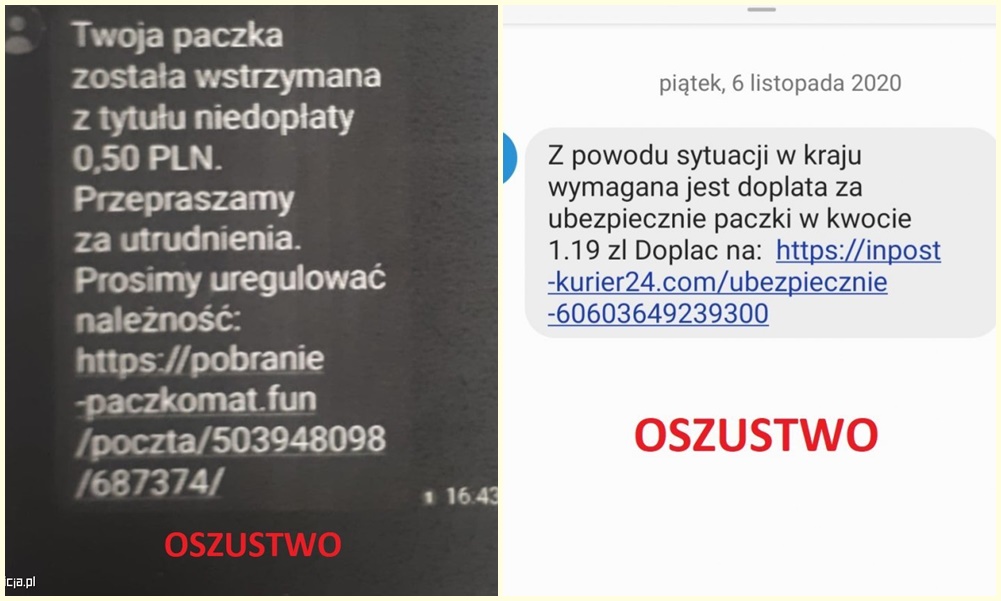 Dopłata za dostarczenie paczki albo za jej dezynfekcję? UWAGA to oszustwo!