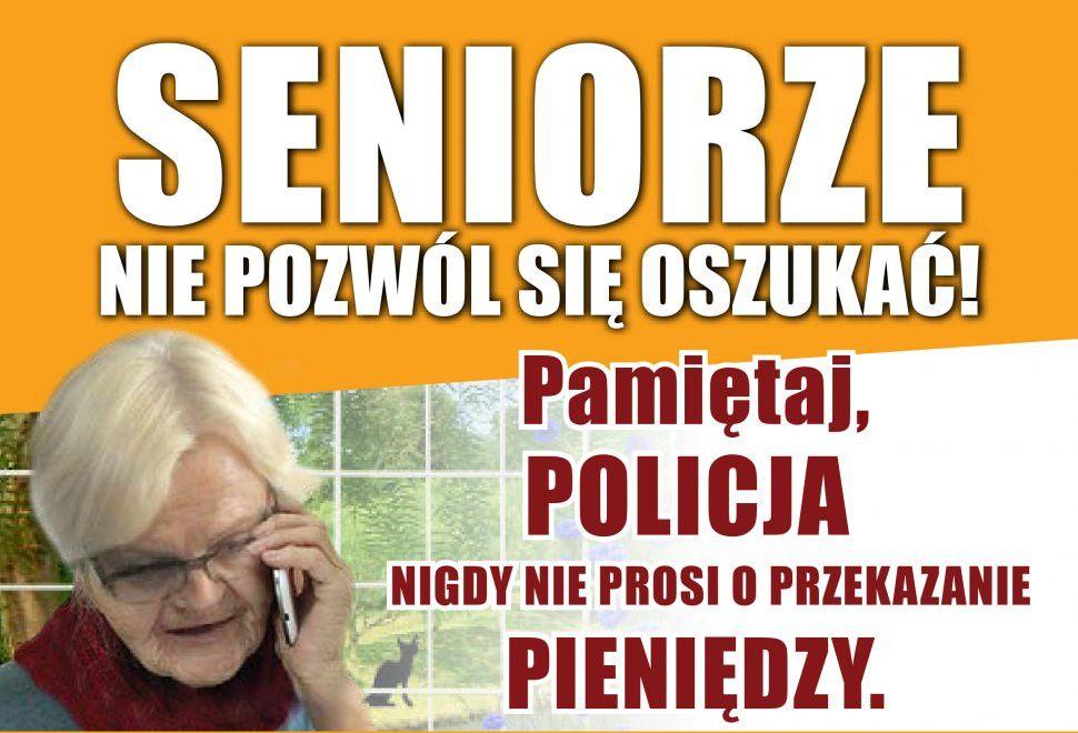 Oszustwa "na policjanta". Bądźmy szczególnie ostrożni