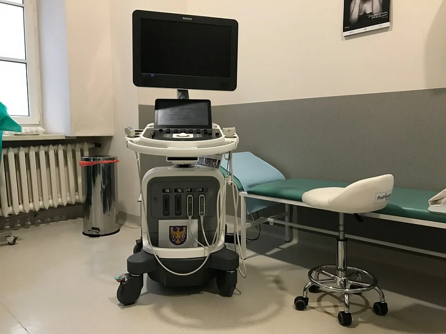 Chorzowski szpital z nowym aparatem USG