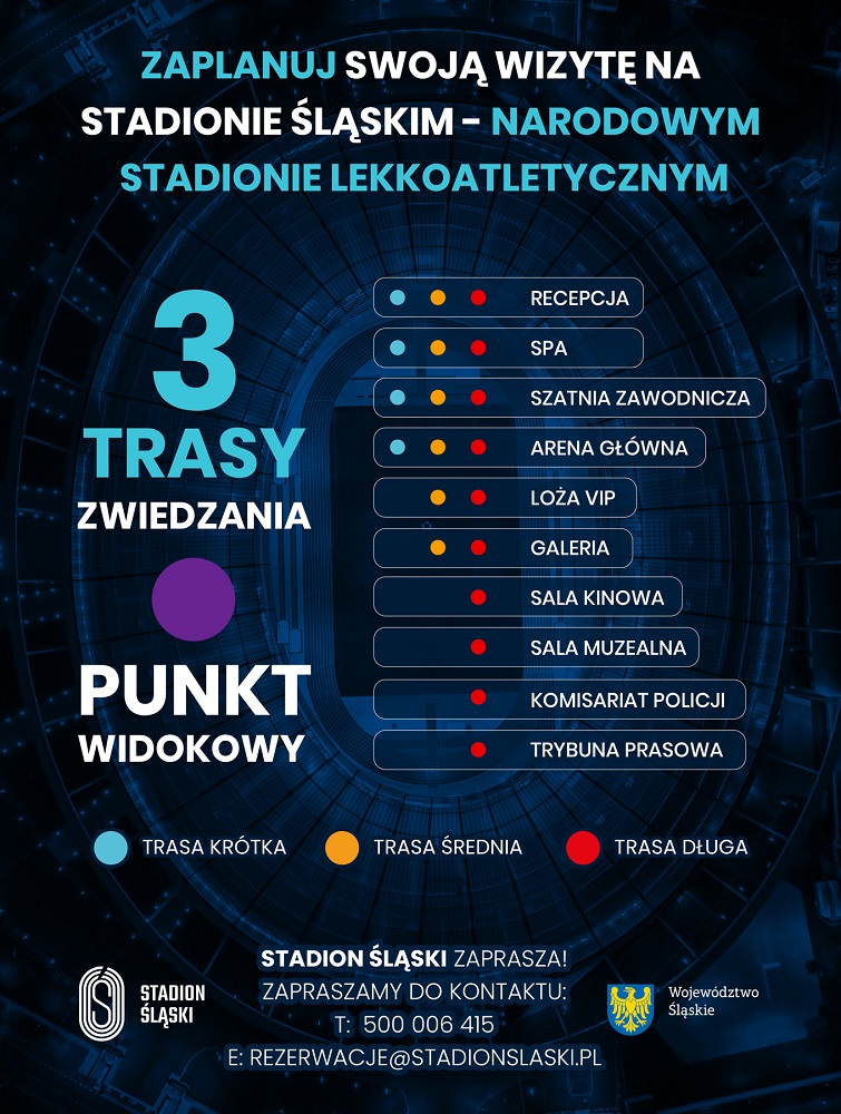 Stadion Śląski zaprasza wszystkich do zwiedzania obiektu za połowę ceny!