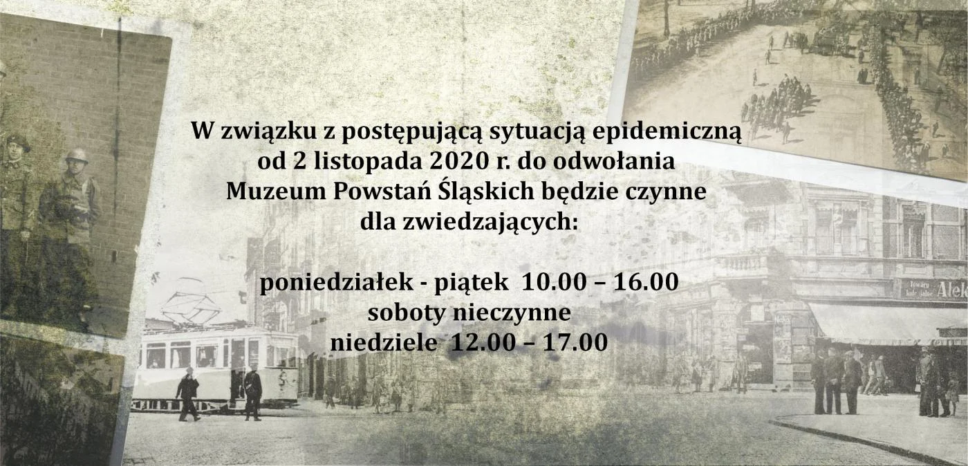 Zmiana godzin otwarcia Muzeum Powstań Śląskich