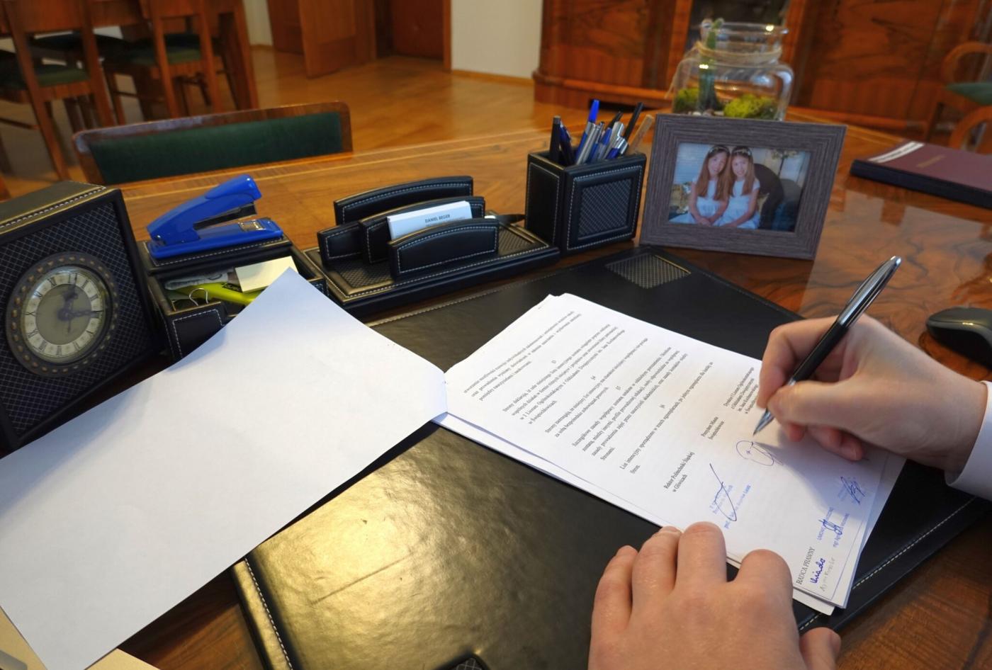 Klasa patronacka Politechniki Śląskiej w I LO. Podpisano list intencyjny