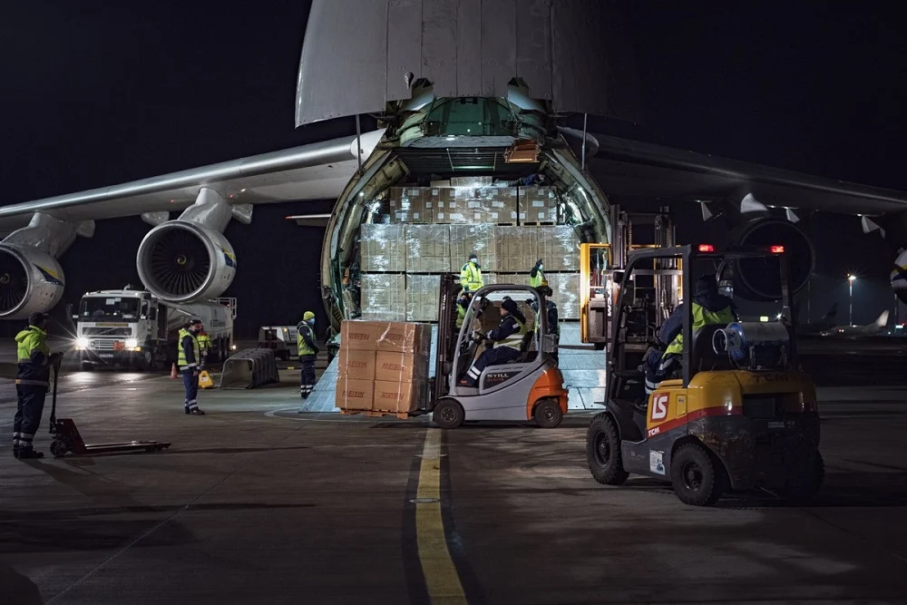 Katowickie lotnisko odwiedził jeden z największych samolotów towarowych świata