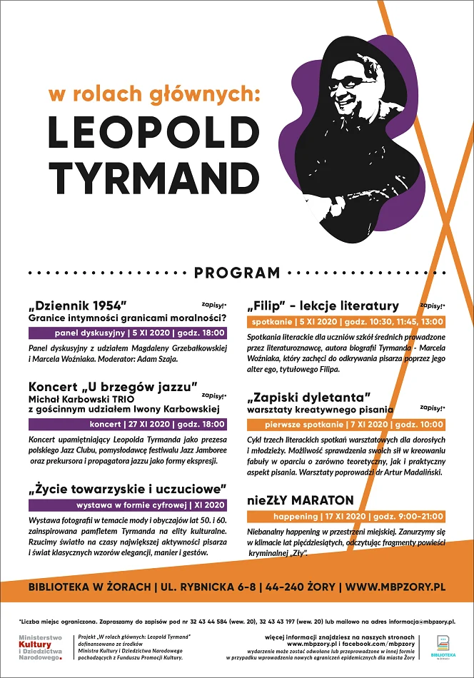 W rolach głównych: Leopold Tyrmand