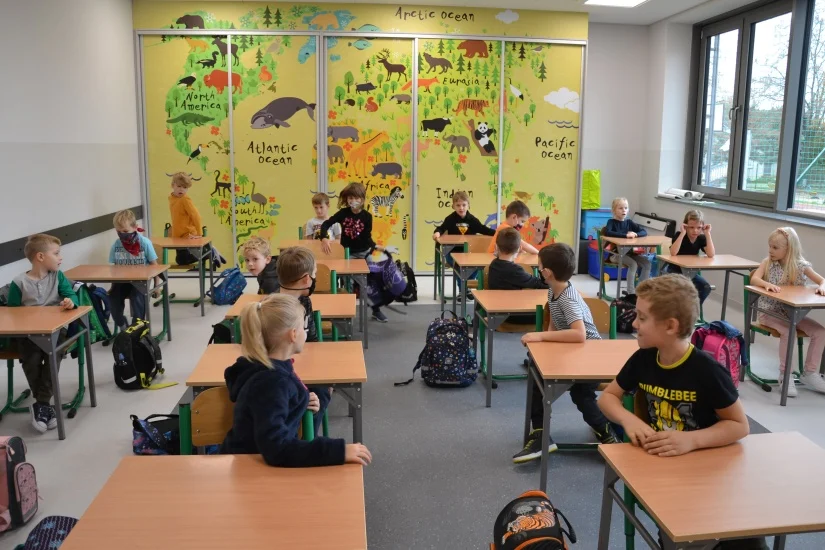 Zespół Szkolno-Przedszkolny w Kleszczowie po remoncie 15
